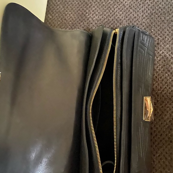 VERSACE black chain link purse - Picture 7 of 9